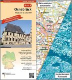 Topographische Karte und Satellitenbildkarte Osnabrück Topographische Karte und Satellitenbildkarte Osnabrück