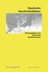 Hansische Geschichtsblätter - Hansischer Geschichtsverein [Hrsg.]