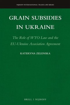 Grain Subsidies in Ukraine - Zelenska, Kateryna