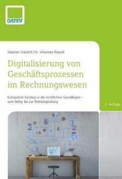 Digitalisierung von Geschäftsprozessen im Rechnungswesen - Riepolt, Johannes;Greulich, Stephan