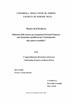 L'apprendimento del numero attraverso l'attivazione di sensi e scritture diverse (eBook, ePUB) - Delle Grottaglie, Ilaria