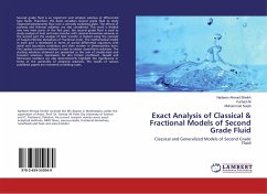 Exact Analysis of Classical & Fractional Models of Second Grade Fluid - Sheikh, Nadeem Ahmad;Ali, Farhad;Saqib, Muhammad