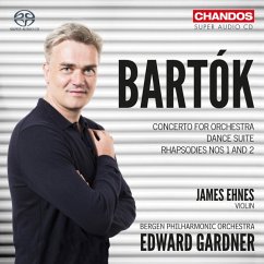 Concerto For Orchestra/Dance Suite/Rhapsodien 1 & - Ehnes,James/Gardner,Edward/Bergen Po