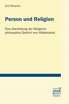 Person und Religion (eBook, ePUB) - Rütsche, Ciril