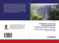 Traditional and Legal Administration of Customary Lands in Samoa - Tuileva, Tuileva