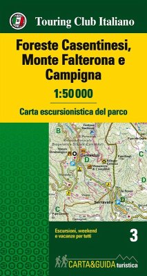Foreste Casentinesi, Monte Falterone e Campigna 1:50.000. Carta escursionistica del parco