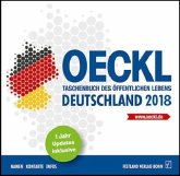 OECKL. Taschenbuch des Öffentlichen Lebens - Deutschland 2018, 1 CD-ROM
