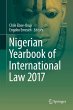 Nigerian Yearbook of International Law... - Bild 1