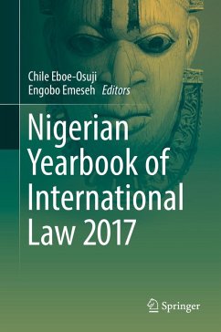 Cover Nigerian Yearbook of International Law 2017