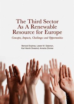 The Third Sector as a Renewable Resource for Europe - Enjolras, Bernard;Salamon, Lester M.;Sivesind, Karl Henrik