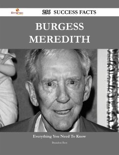 Cover Burgess Meredith 256 Success Facts - Everything you need to know about Burgess Meredith (eBook, ePUB)