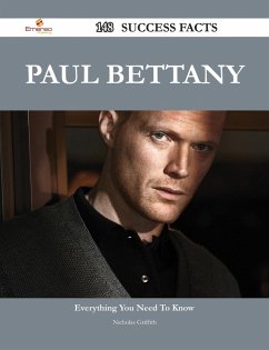Paul Bettany 148 Success Facts - Everything you need to know about Paul Bettany (eBook, ePUB)