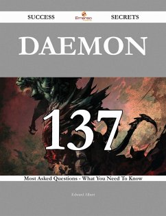 Cover daemon 137 Success Secrets - 137 Most Asked Questions On daemon - What You Need To Know (eBook, ePUB)