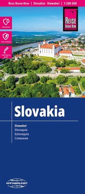 Reise Know-How Landkarte Slowakei (1:280.000). Slovakia / Slovaquie / Eslovaquia - Reise Know-How Landkarte Slowakei / Slovakia (1:280.000)