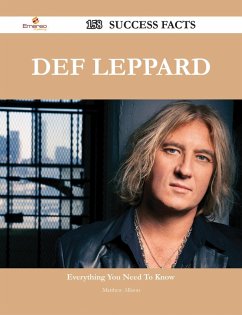 Cover Def Leppard 158 Success Facts - Everything you need to know about Def Leppard (eBook, ePUB)