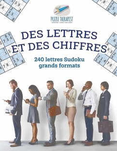 Cover Des lettres et des chiffres   240 lettres Sudoku grands formats