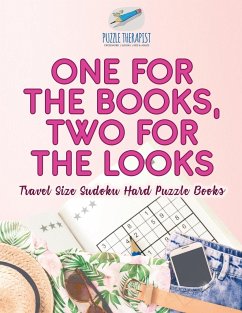 One for the Books, Two for the Looks   Travel Size Sudoku Hard Puzzle Books - Puzzle Therapist