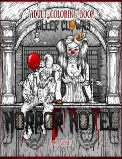 Adult Coloring Book Horror Hotel - Shah, A. M.