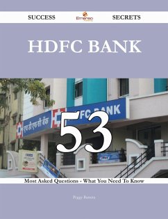 Cover HDFC Bank 53 Success Secrets - 53 Most Asked Questions On HDFC Bank - What You Need To Know (eBook, ePUB)