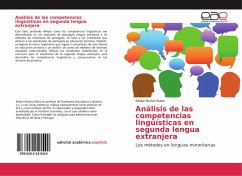 Análisis de las competencias lingüísticas en segunda lengua extranjera - Muñoz Rubio, Rafael