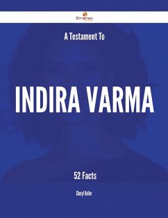 Cover A Testament To Indira Varma - 52 Facts (eBook, ePUB)