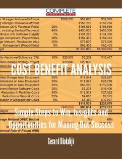 Cost Benefit Analysis - Simple Steps to Win, Insights and Opportunities for Maxing Out Success (eBook, ePUB)