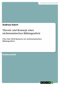 Theorie und Konzept einer nichtrassistischen Bildungsarbeit (eBook, ePUB)