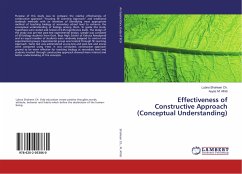 Effectiveness of Constructive Approach (Conceptual Understanding)
