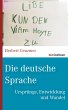 Die deutsche Sprache (eBook, ePUB) - Bild 1