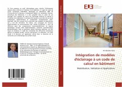 Intégration de modèles d'éclairage à un code de calcul en bâtiment - Fakra, Ali Hamada