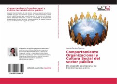 Comportamiento Organizacional y Cultura Social del sector público