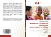 Analyse des inégalités de dépenses de consommation en milieux ruraux