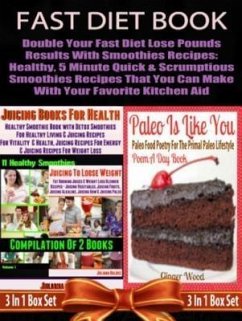 Fast Diet Book: Double Your Fast Diet Lose Pounds Results With Smoothies Recipes: Healthy, 5 Minute Quick & Scrumptious Smoothies Recipes That You Can Make With Your Favorite Kitchen Aid (eBook, ePUB) - Baldec, Juliana