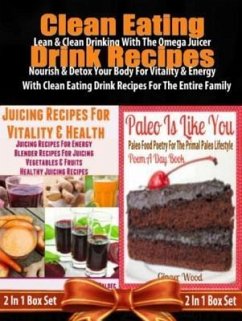 Cover Clean Eating Drink Recipes: 14 Clean Eating Omega Juicer Recipes (eBook, ePUB)