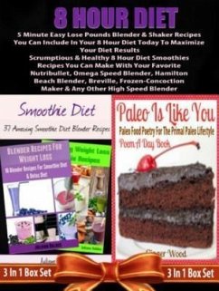 8 Hour Diet: 5 Minute Lose Pounds Blender Recipes (eBook, ePUB) - Baldec, Juliana