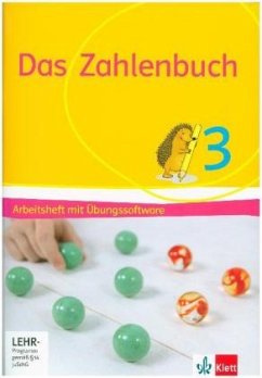 Das Zahlenbuch / Arbeitsheft mit Übungssoftware 3. Schuljahr. Allgemeine Ausgabe ab 2017 - Wittmann, Erich Ch.;Müller, Gerhard N.;Nührenbörger, Marcus;Schwarzkopf, Ralph;Bischoff, Melanie