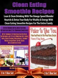 Clean Eating Smoothie Recipes: Lean & Clean Blender Recipes (eBook, ePUB) - Baldec, Juliana