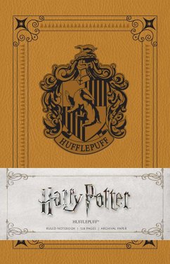 Harry Potter: Hufflepuff Ruled Notebook - Insight Editions