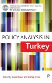 Policy Analysis in Turkey