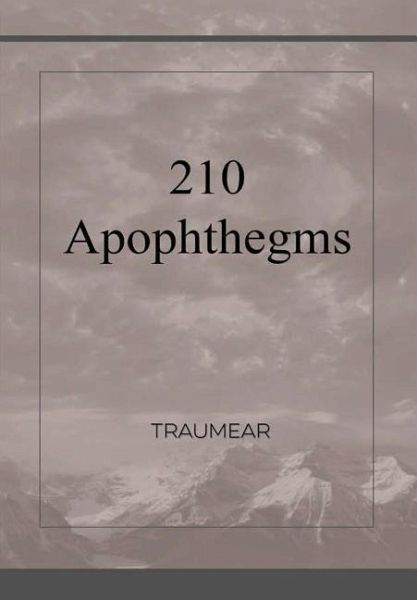 210 Apophthegms 210 Apophthegms