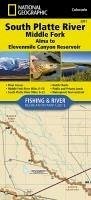 South Platte River [Middle Fork], Alma to Elevenmile Canyon Reservoir Map - National Geographic Maps