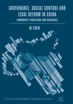 Governance, Social Control and Legal Reform in China - Chen, Qi