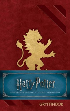 Harry Potter: Gryffindor Ruled Pocket Journal - Insight Editions