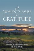 A Moment's Pause for Gratitude