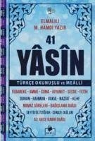 41 Yasin Orta Boy Türkce Okunuslu ve Mealli - Muhammed Hamdi Yazir, Elmalili