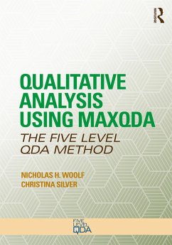 Qualitative Analysis Using MAXQDA - Woolf, Nicholas H; Silver, Christina
