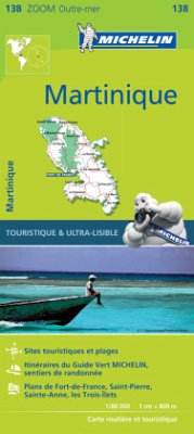 Martinique - Zoom Map 138 - Michelin