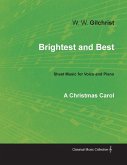 Brightest and Best - Sheet Music for Voice and Piano - A Christmas Carol