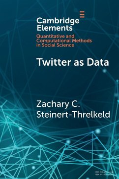 Twitter as Data - Steinert-Threkeld, Zachary C.