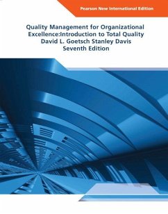 Quality Management for Organizational Excellence: Introduction to Total Quality - Goetsch, David; Davis, Stanley